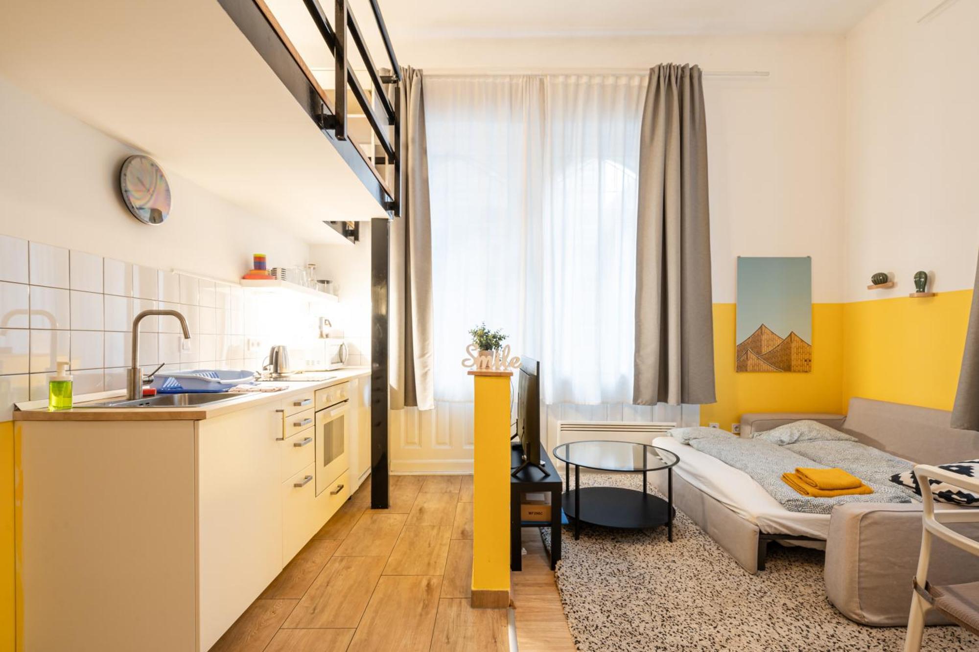 Charming Studio In The Heart Of The Jewish Quarter W41 Yellow Budapest Exterior photo